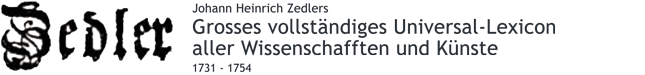 Zedler Lexikon